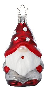 Kalle - Gnome<br>Inge-glas Ornament